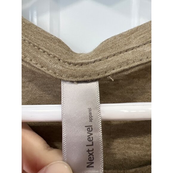 Next Level Apparel Montana Billings 406 Graphic Tee Size XL Bull Horns Tee Green - Picture 4 of 7